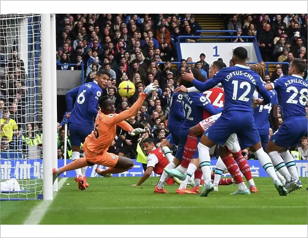 Saka Scores the Stunner: Chelsea vs. Arsenal, Premier League 2022-23