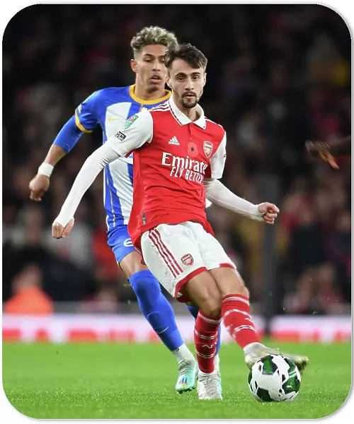 Fabio Vieira Shines: Arsenal's Dominant Victory over Brighton in Carabao Cup
