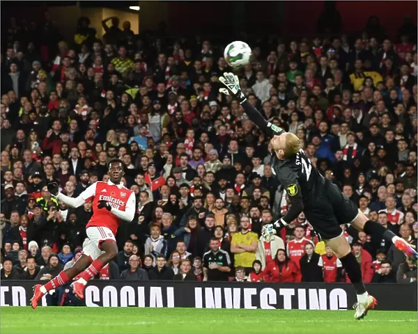 Arsenal's Eddie Nketiah Scores the Winner Against Brighton in Carabao Cup Third Round