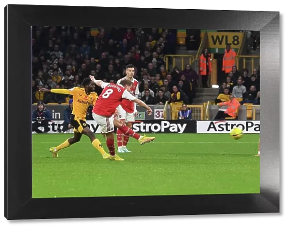 Martin Odegaard Scores the Second: Wolverhampton Wanderers vs. Arsenal FC, Premier League 2022-23