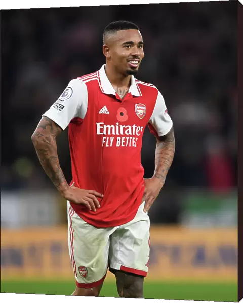 Gabriel Jesus in Action: Arsenal Takes on Wolverhampton Wanderers in the Premier League 2022-23