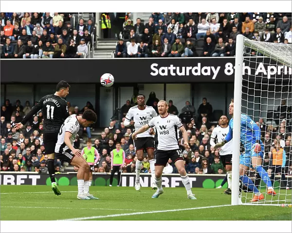 Gabriel Martinelli Scores Arsenal's Second Goal: Fulham vs. Arsenal, Premier League 2022-23