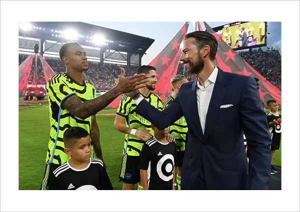 Behind the Scenes: A Meeting Between Gabriel and Josh Kroenke at the MLS All-Star Game (Arsenal FC)