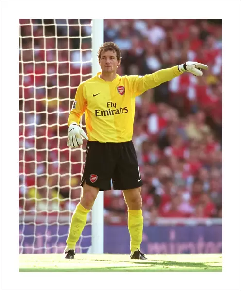 Arsenal's Unbeatable Wall: Jens Lehmann's Shut-Out in the 3-0 FA Premiership Victory over Sheffield United, 2006