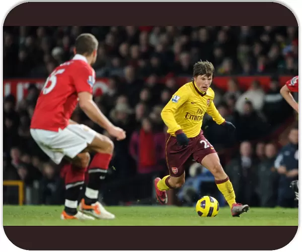 Andrey Arshavin (Arsenal) Nemanja Vidic (Man Utd). Manchester United 1: 0 Arsenal