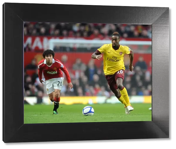 Johan Djourou (Arsenal) Fabio da Silva (Manchester United). Manchester United 2: 0 Arsenal