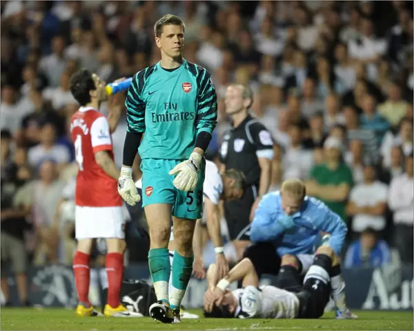 Wojciech Szczesny (Arsenal) Gareth Bale (Tottenham). Tottenham Hotspur 3: 3 Arsenal