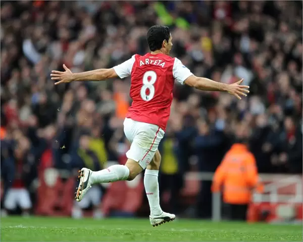 Mikel Arteta's Game-Winning Goal: Arsenal's Triumph Over Manchester City, Premier League 2011-12