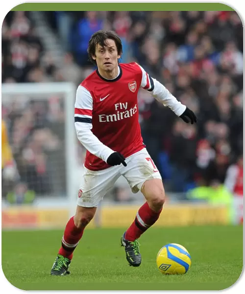 Tomas Rosicky in Action: Arsenal vs. Brighton & Hove Albion, FA Cup 2012-13