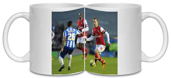 Jack Wilshere vs. Liam Bridcutt: Battle in the FA Cup Fourth Round between Brighton & Hove Albion and Arsenal