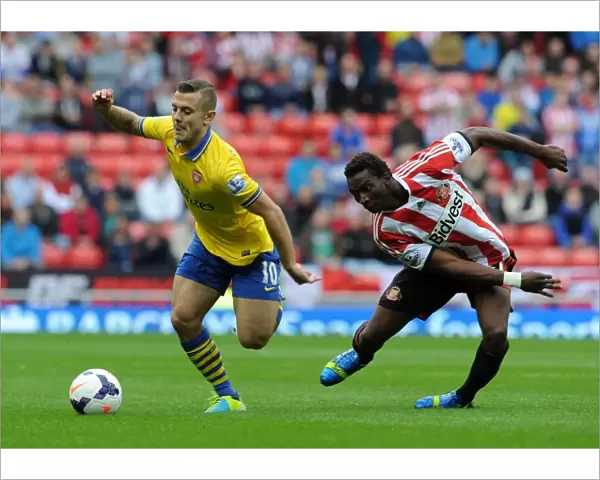 Jack Wilshere Outmaneuvers Modibo Diakite: Sunderland vs. Arsenal, Premier League 2013-14