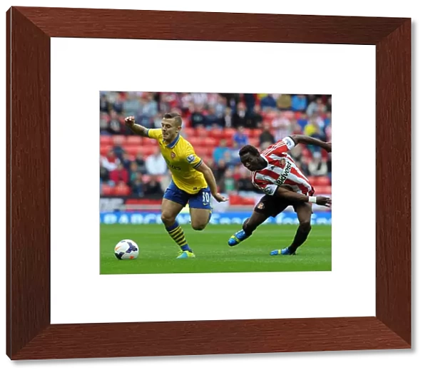 Jack Wilshere Outmaneuvers Modibo Diakite: Sunderland vs. Arsenal, Premier League 2013-14