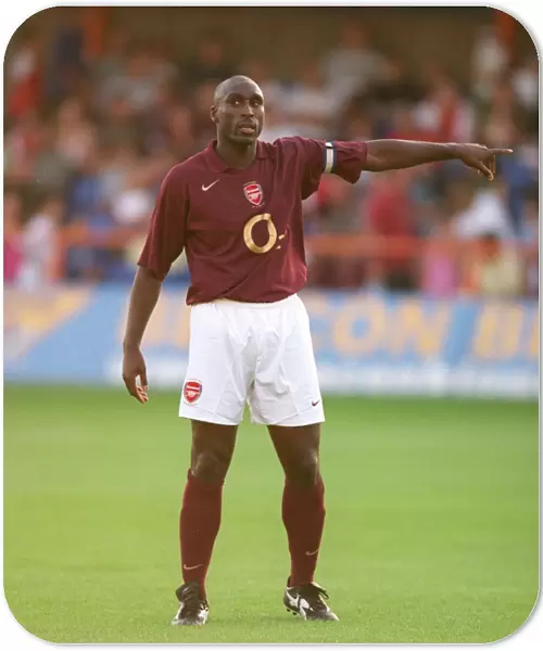 Sol Campbell (Arsenal). Arsenal Reserves 5: 2 Leicester City Reserves