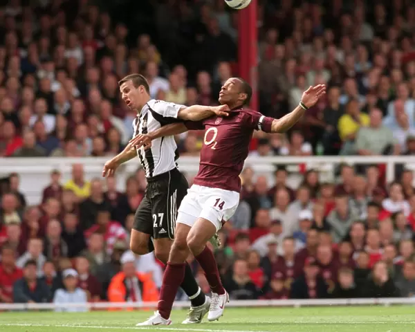 Thierry Henry's Unforgettable Double: Arsenal's Triumph over Newcastle United in the 2005 FA Premier League at Highbury