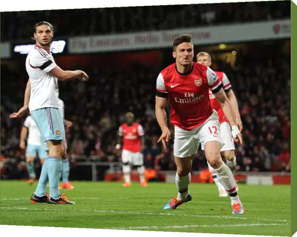 Olivier Giroud's Thrilling Goal: Arsenal's 3-1 Victory Over West Ham United