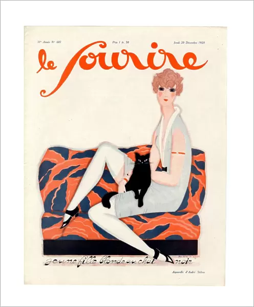 1910s France Le Sourire Magazine Cover