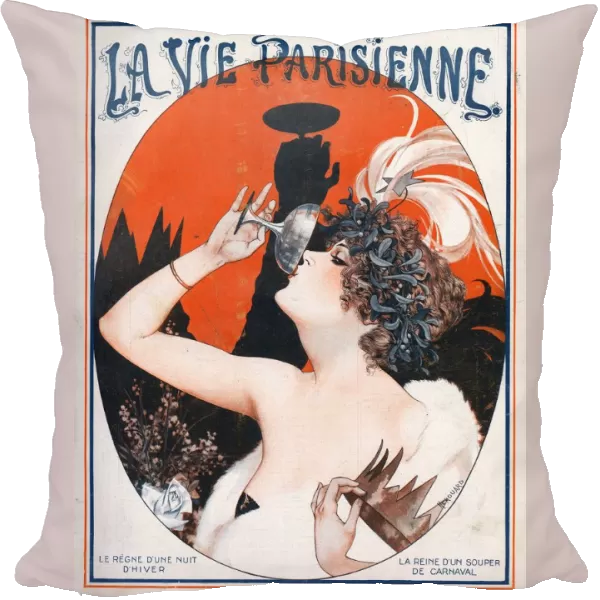 La Vie Parisienne 1922 1920s France Cheri Herouard magazines illustrations drinking
