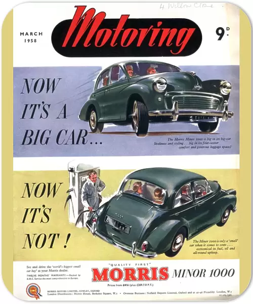 1950s UK cars morris minor
