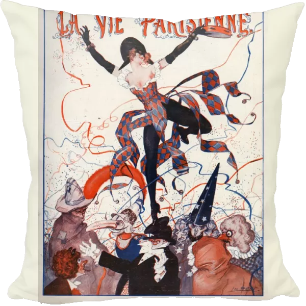 La Vie Parisienne 1922 1920s France Leo Pontan magazines illustrations masquerade