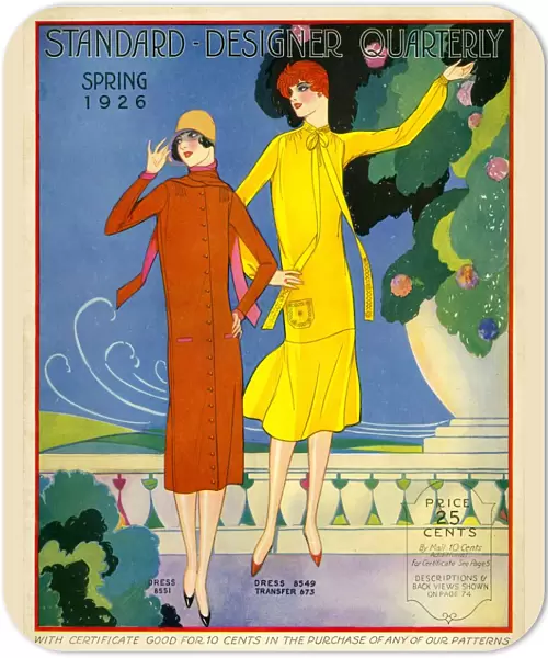 Standard Designer Quarterly 1926 1920s USA womens magazines art deco