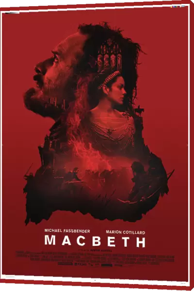 One sheet poster for the UK release of Macbeth (2015)