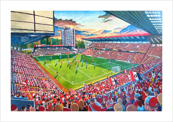 The Valley Stadium Fine Art - Charlton Athletic Football Club