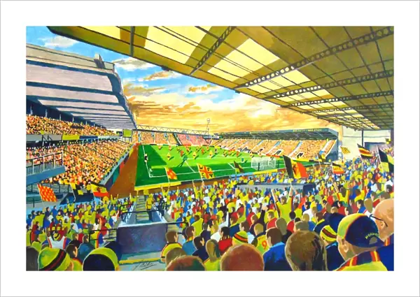 Vicarage Road Stadium Fine Art - Watford Football Club