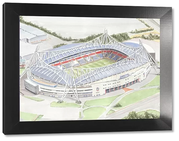 Football Stadium - Bolton Wanderers FC - University of Bolton Stadium