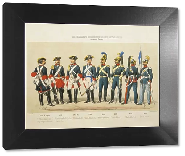 Uniforms of Royal Piedmont Cavalry Regiment (Sardinian Army)