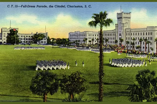 Full Dress Parade, the Citadel, Charleston, SC