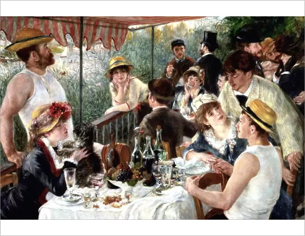 Luncheon of the Boating Party, 1881. Oil on canvas. Pierre-Auguste Renoir (1841-1919)