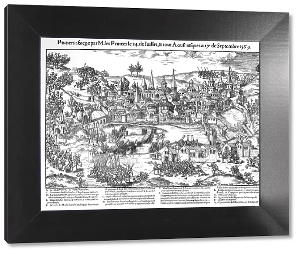 French Religious Wars 1562-1598. Siege of Poitiers 24 July-7 September 1569. Huguenots