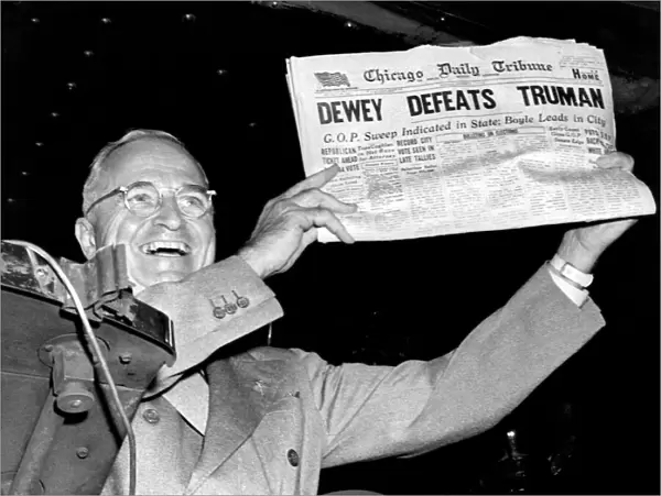 Dewey Defeats Truman Newspaper
