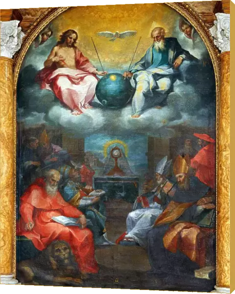 Glorification of the Eucharist by Ventura Salimbeni 1600