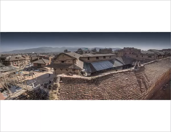 A view in Bhaktapur, Kathmandu Valley, Nepal