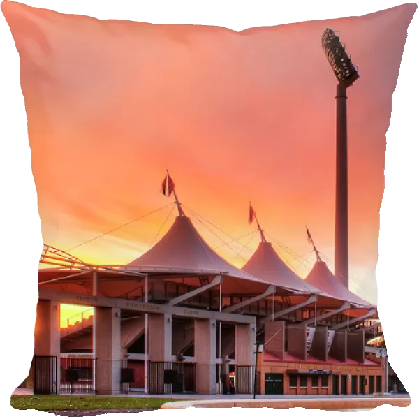 Sunset at Adelaide Oval Prior to Redevelopment, South Australia
