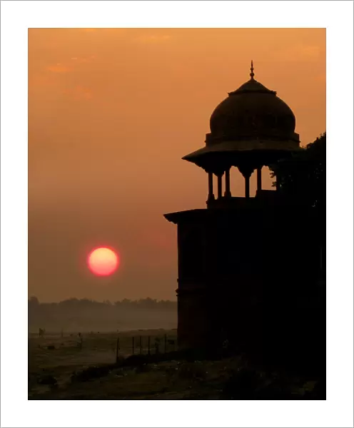 Taj Mahal Sunset