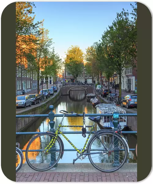 Bikes and Amsterdam canals