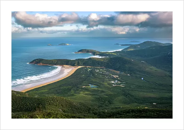 View to Tidal River from the top of Mount Oberon at Wilsons Promontory, Victoria