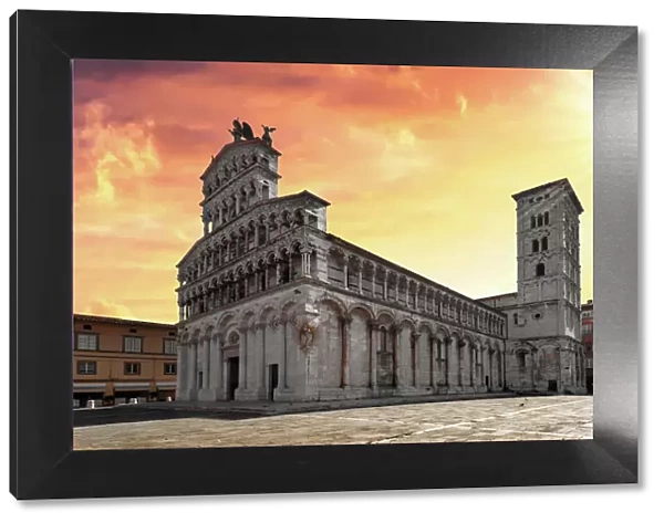 San Michele in Foro, Lucca, Tuscany, Central Italy