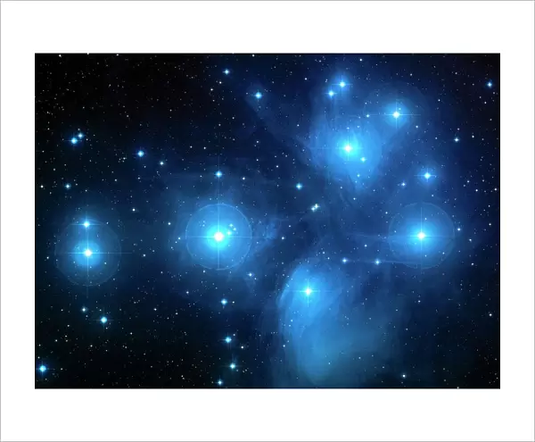 Abundance, Astronomy, Black Background, Blue, Color Image, Concepts, Cosmology