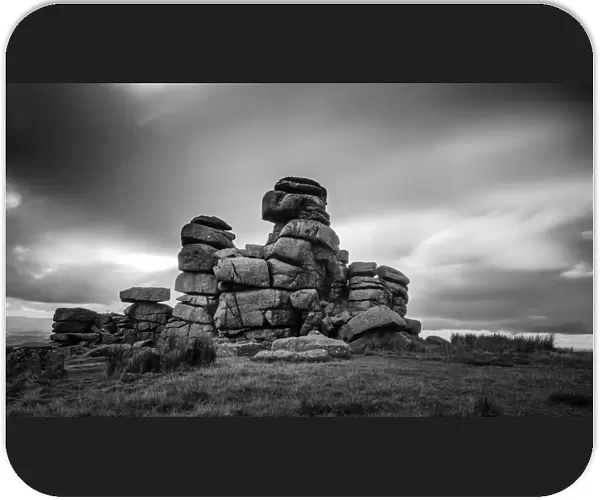 Staple Tor rock formation, Dartmoor National Park