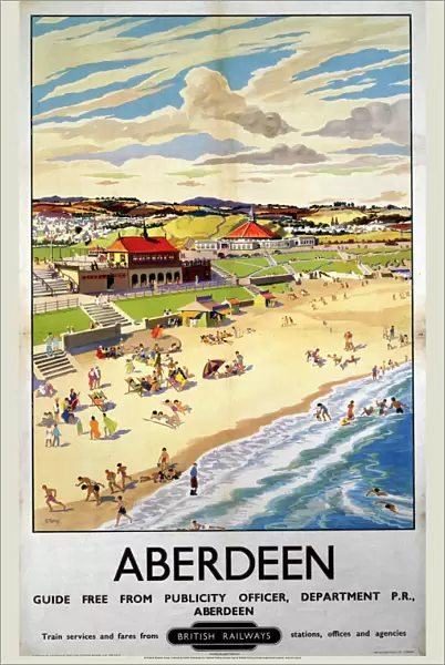 Aberdeen, BR (ScR) poster, 1948-1965
