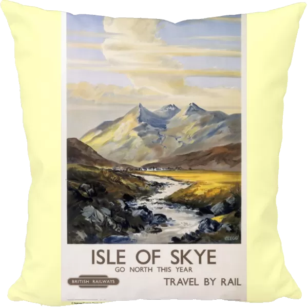 Isle of Skye, BR poster, c 1960