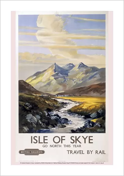 Isle of Skye, BR poster, c 1960