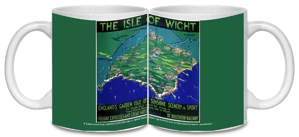 The Isle of Wight, SR poster, 1930