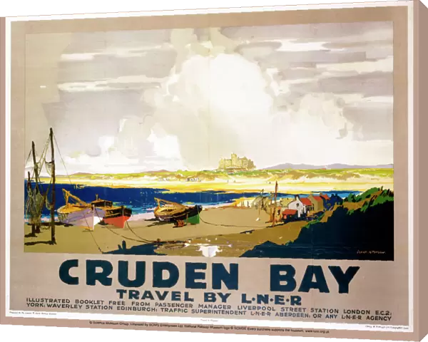 Cruden Bay, LNER poster, 1928