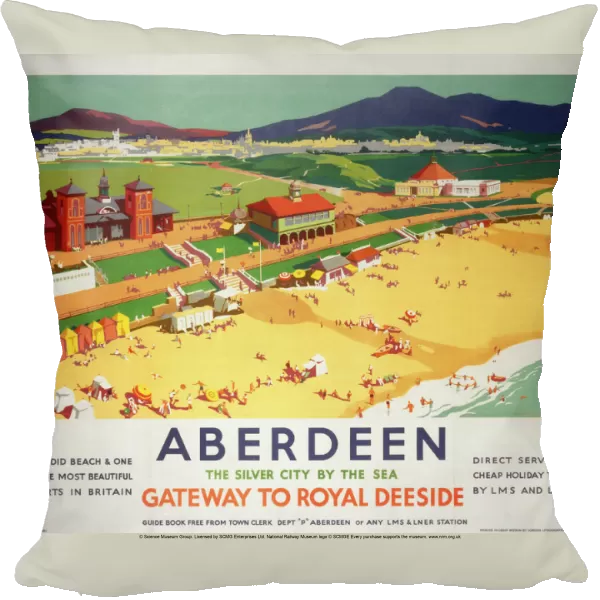 Aberdeen, Gateway to Royal Deeside, LNER  /  LMS poster, 1923-1947