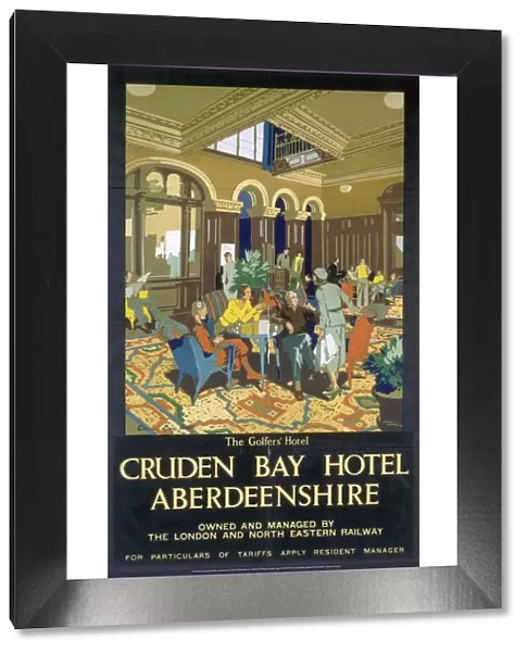 Cruden Bay Hotel, LNER poster, 1923-1947