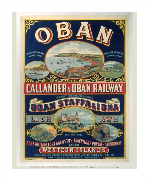 Oban - Callander & Oban Railway, LNER poster, 1923-1947